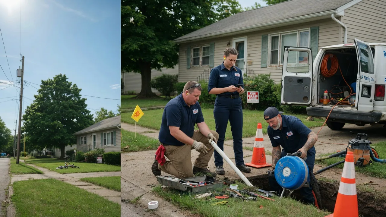 Sewer Line Repair in West Branch, IA near me